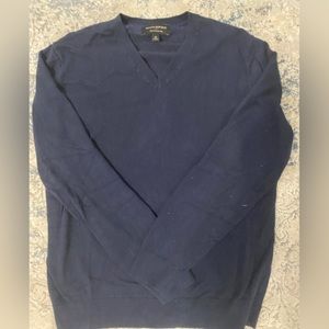 Banana Republic Navy V-Neck Sweater